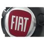 Imagem de Jogo 4 Calota Centro Roda VW Saveiro G5 Tropper Grafite Dark Emblema Fiat Vermelho