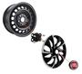 Imagem de Jogo 4 Calota Nitro Aro 14 Black Fosca Fiat Strada Argo Mobi