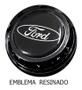 Imagem de Jogo 4 Calota Preta Ford 14 Ka 2016 2017 2018 Com Emblema resinado preto modelo Nitro