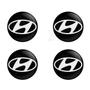 Imagem de Jogo 4 Calotas Esportivas Aro 14 Nitro Black Carros Hyundai