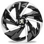 Imagem de Jogo 4 Calotas Nitro Aro 14 Black Silver Peugeot 206 207 307