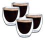 Imagem de Jogo 4 Copos Café Expresso Parede Dupla 80ml Mimo Style