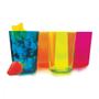 Imagem de Jogo 4 copos vidro coloridos conjunto 4 peças 560ml Libbey