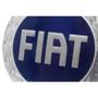 Imagem de Jogo 4 Emblema Roda  Fiat Azul 55mm.