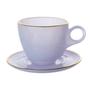 Imagem de Jogo 4 Xícaras Café Com Pires Cristal Matte 170ml Hauskraft