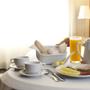 Imagem de Jogo 4 Xícaras de Café Chá com Pires 100ml Bar Hotel Germer em Porcelana Branca