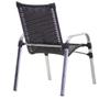 Imagem de Jogo 6 Cadeiras Emily em Alumínio para Jardim e Piscina