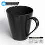 Imagem de Jogo 6 Caneca Chá Café Preto 250ml em Porcelana