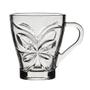 Imagem de Jogo 6 Canecas De Vidro Borboleta 280Ml Class Home
