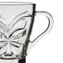 Imagem de Jogo 6 Canecas De Vidro Borboleta 280Ml Class Home