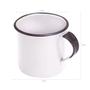 Imagem de Jogo 6 Canecas Xícaras De 70ml Chá Café Esmaltadas Cozinha
