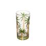 Imagem de Jogo 6 copo altos 360ml de cristal de chumbo Palm Tree Handpaint Wolff - 28149