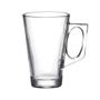Imagem de Jogo 6 copos 225ml para café e chá de vidro transparente com alça Experience Lyor - L6543