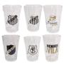 Imagem de Jogo 6 Copos Americanos Santos Peixe 190Ml Oficial Allmix