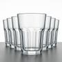 Imagem de Jogo 6 Copos Bristol 410ml Nadir Vidro Long Drink Água Suco Luxo