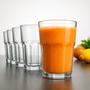 Imagem de Jogo 6 Copos Bristol 410ml Nadir Vidro Long Drink Água Suco Luxo