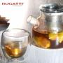 Imagem de Jogo 6 Copos de Chá Café de Parede Dupla 250ml Bugatti