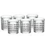 Imagem de Jogo 6 Copos de Vidro 280ml Luxo para Whisky Drinks