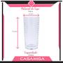 Imagem de Jogo 6 Copos De Vidro Tower Listras 250Ml Class Home