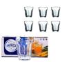 Imagem de Jogo 6 Copos em Vidro 100ml para Bebidas Drinks