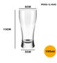 Imagem de Jogo 6 Copos Lager Munich Tulipa Chopp Cerveja Vidro 195Ml