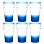 Imagem de Jogo 6 Copos Neon Para Cerveja em Acrílico Pint 570ml - Wp Connect