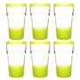 Imagem de Jogo 6 Copos Neon Para Cerveja em Acrílico Pint 570ml - Wp Connect