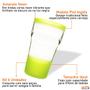 Imagem de Jogo 6 Copos Neon Para Cerveja em Acrílico Pint 570ml - Wp Connect