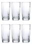 Imagem de Jogo 6 Copos Texas Quadrados em Vidro 320ml  Perfeito para Momentos Especiais Elegantes, Resistentes e Ideais para Sua Casa, Bar ou Presente