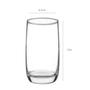 Imagem de Jogo 6 Copos Vidro 410ml Bebidas Long Drink Transparente