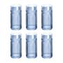 Imagem de Jogo 6 Copos Vidro Água 360 Ml Azul Linha Palace L'Hermitage