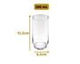 Imagem de Jogo 6 Copos Vidro Resistente Água Refrigerante Suco 300Ml