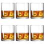 Imagem de Jogo 6 Copos Whisky Cristal Titânio Bohemia Barline 410ml