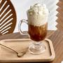 Imagem de Jogo 6 Peças Canecas Tradicional Irish Coffee Cappuccino Chocolate Quente Café 230ml Em Vidro Transparente