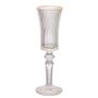 Jogo 6 Taças Champanhe Vidro Graffiato 150ml Transparente C/ Borda Dourada - Hauskraft Imagem de Jogo 6 Taças Champanhe Vidro Graffiato 150ml Transparente C/ Borda Dourada