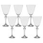 Imagem de Jogo 6 Taças De Cristal Água 350 Ml Linha Elisabeth Bohemia