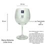 Imagem de Jogo 6 Taças de Cristal Para Gin 600ml Bohemia Linha Anna