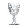 Imagem de Jogo 6 Taças Diamond 310ML De Vidro 6 Cores Disponíveis Taça P/ Vinho Drinks Sucos Água Luxo