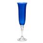 Imagem de Jogo 6 Taças para Água de Cristal 175ml Ecológico Kleopatra Branta Lapis Blue Rojemac