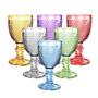 Imagem de Jogo 6 Taças para Licor em Vidro Colorido Bardot - L'Hermitage