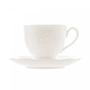 Imagem de Jogo 6 Xícaras Café Porcelana New Bone Butterfly Flower 100 ml Lyor