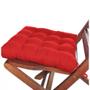 Imagem de Jogo 7 assentos para cadeira futton 40x40 vermelho