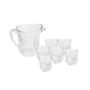 Imagem de JOGO 7 PCS DE CRISTAL  JARRA 1,3l E 6 COPOS IMPERIAL 320ml