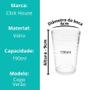 Imagem de Jogo 8 Copo De Vidro Baixo Drink Vidro Grosso Agua Suco Transparente 190mL