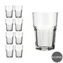Imagem de Jogo 8 Copos Bristol Nadir Refri Suco Glamour 200 ml
