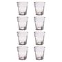 Imagem de Jogo 8 Copos Shot Vidro Cachaça Vodka Tequila Dose 45mL Bar