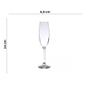 Imagem de Jogo 8 Taças Cristal para Champagne Gastro/Colibri 220ml