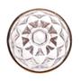 Imagem de Jogo 8 Taças de Vidro com Borda Dourada Diamond Cor Transparente Água 300ml Class Home