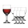 Imagem de Jogo 8 Taças para Vinho Água Cerveja Degustação Transparente Iris 315ml Class Home