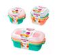 Imagem de Jogo 9 Potes Coloridos Para Mantimentos 480ml 530ml 1100ml